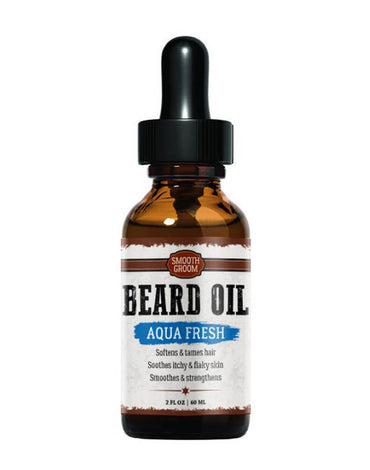 Smooth Groom Beard Oil Aqua Fresh 60ml