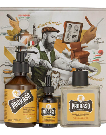 Proraso Wood And Spice Beard Care Tin